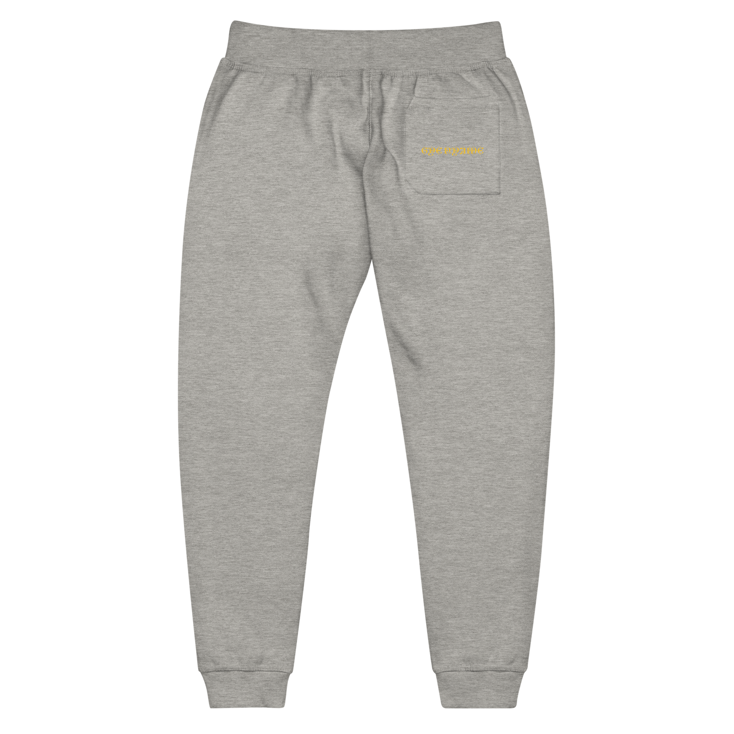 Gye Nyame Kente Print Unisex Fleece Sweatpants