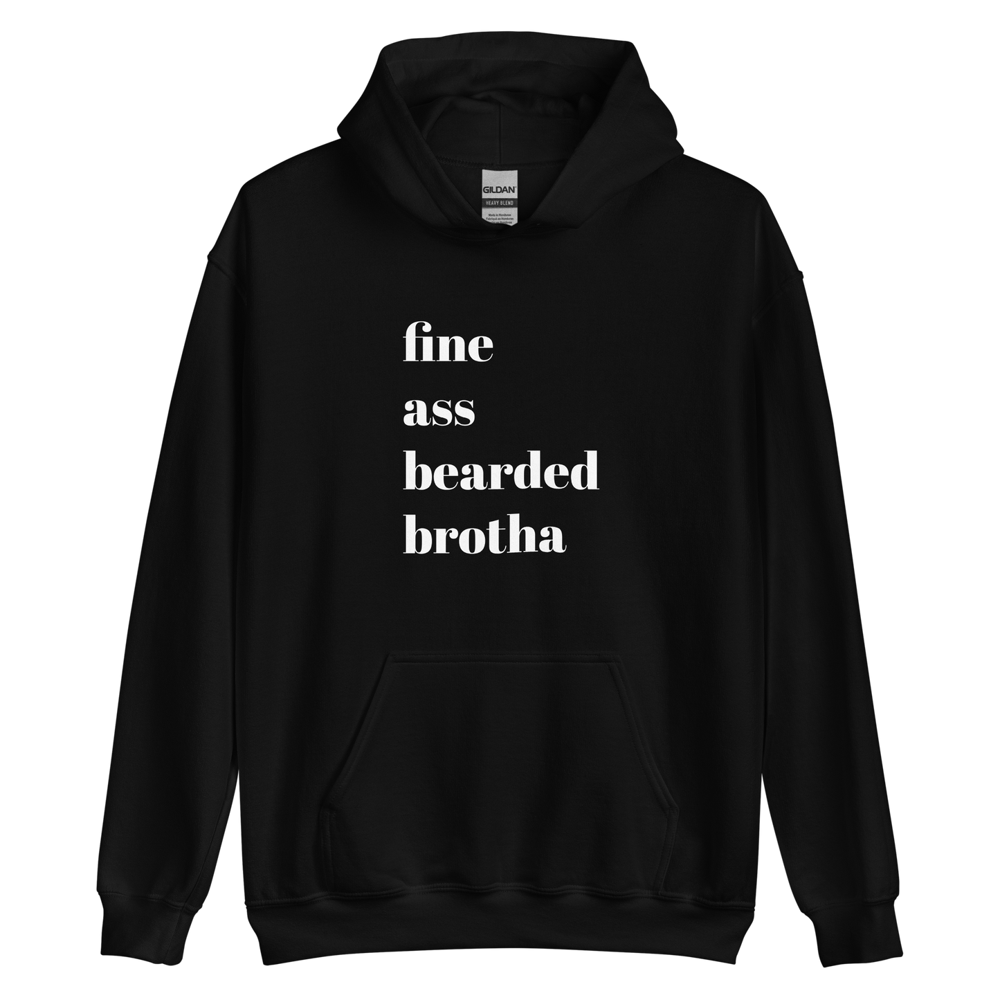 (FABB) Fine Ass Bearded Brotha Men's Hoodie