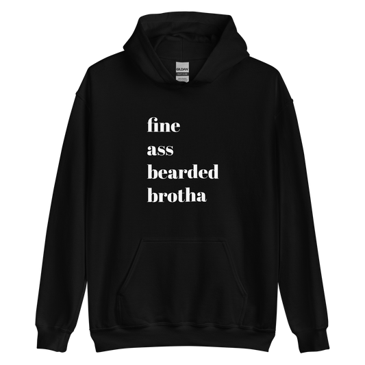 (FABB) Fine Ass Bearded Brotha Men's Hoodie