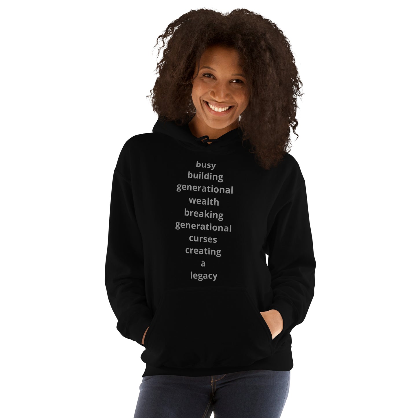 Busy Building Generational Wealth Unisex Hoodie