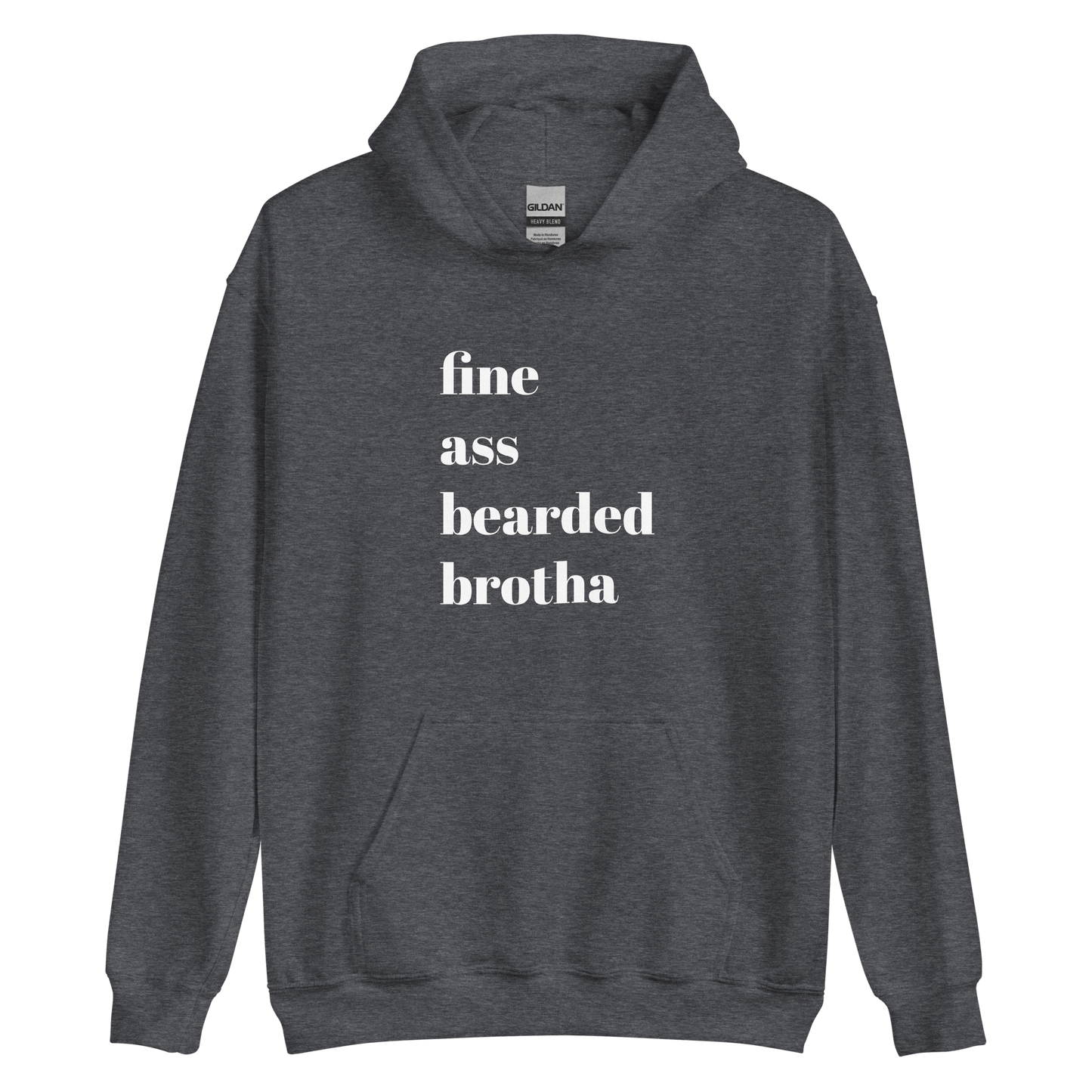 (FABB) Fine Ass Bearded Brotha Men's Hoodie