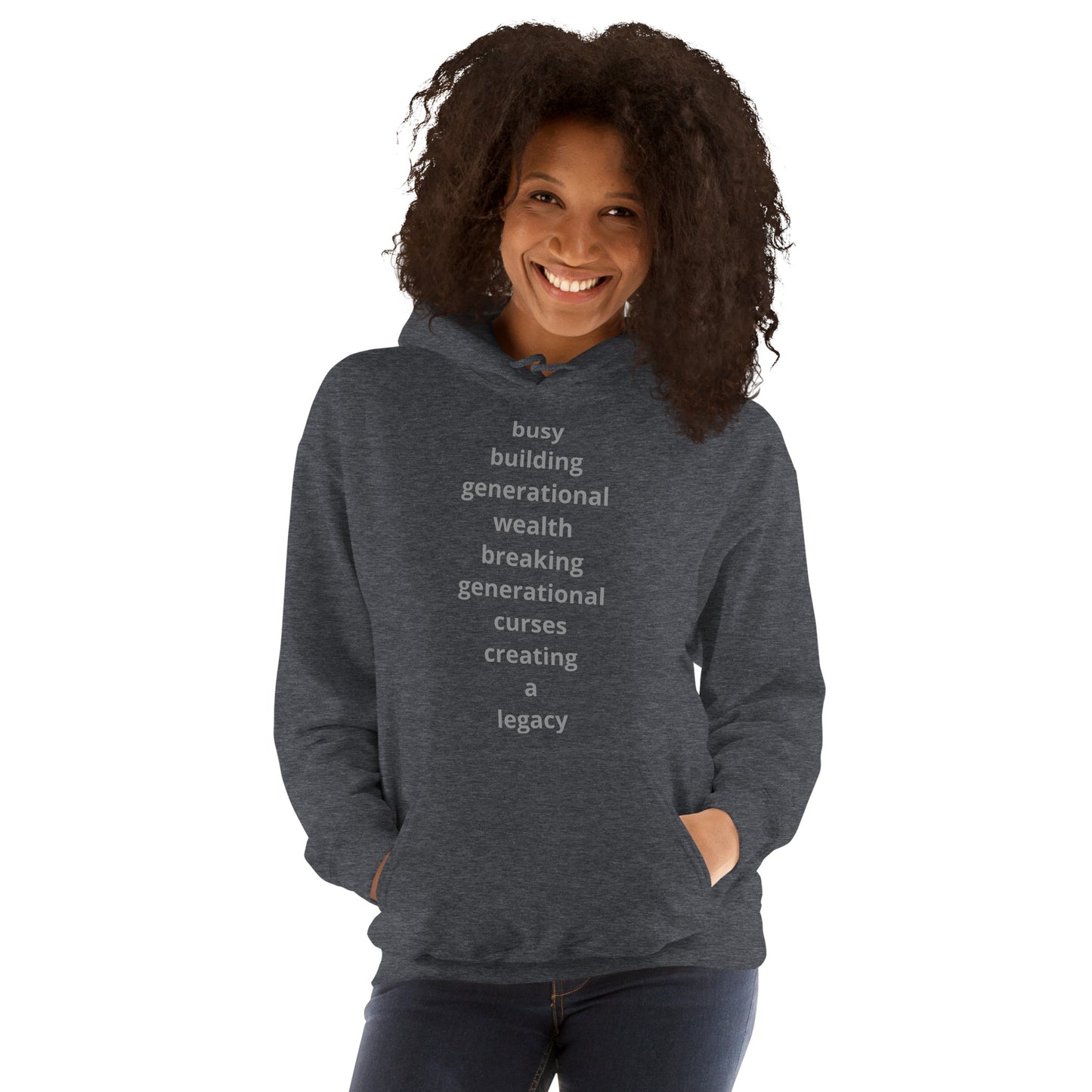 Busy Building Generational Wealth Unisex Hoodie