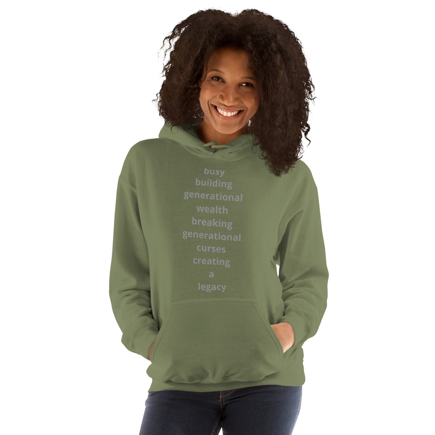 Busy Building Generational Wealth Unisex Hoodie