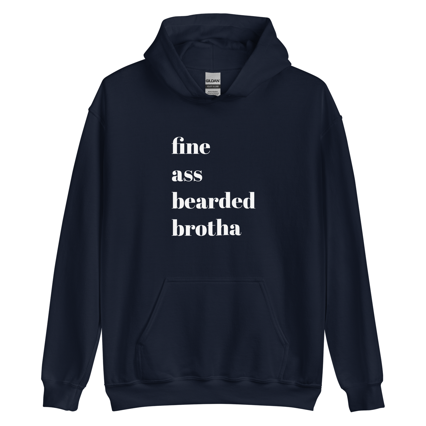 (FABB) Fine Ass Bearded Brotha Men's Hoodie