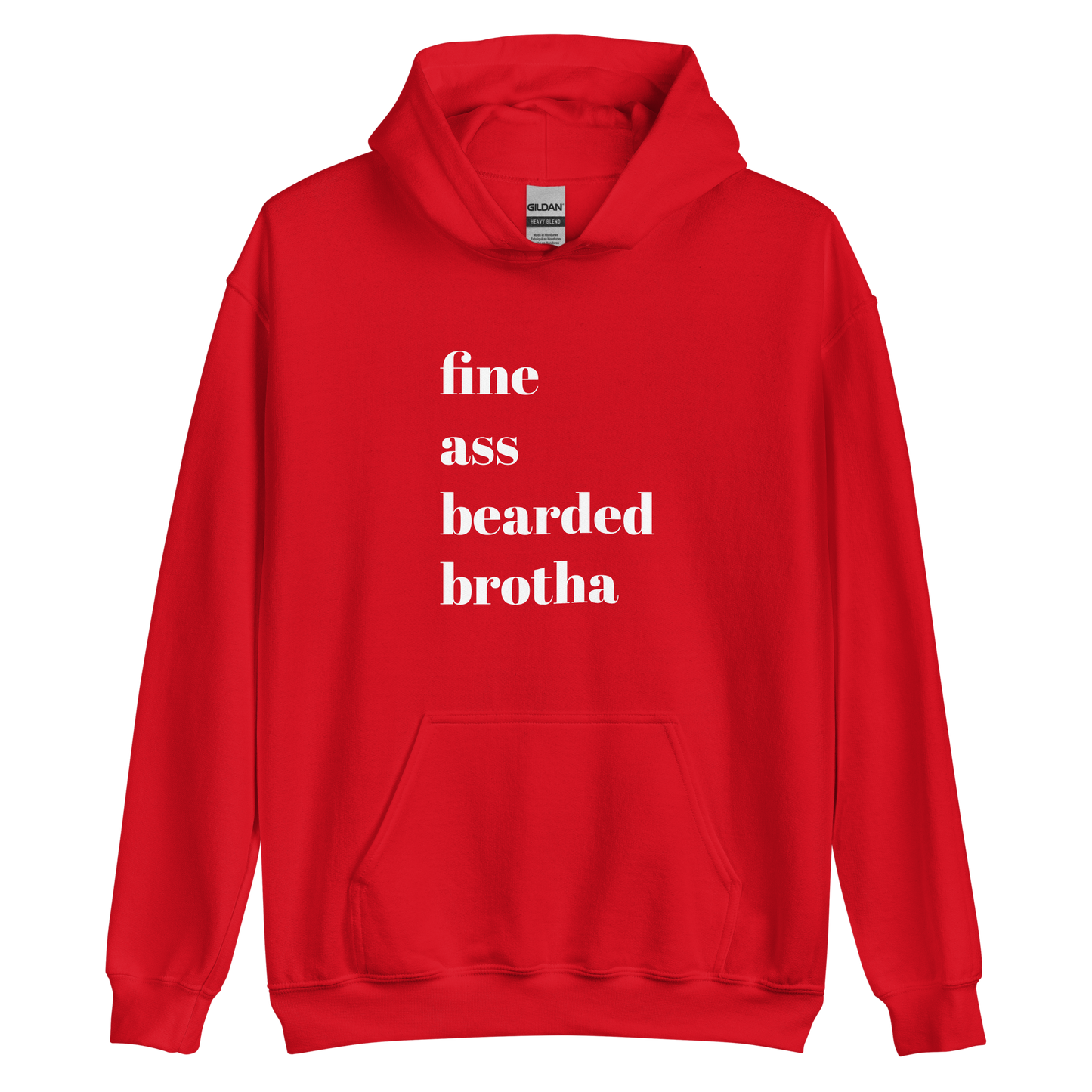 (FABB) Fine Ass Bearded Brotha Men's Hoodie