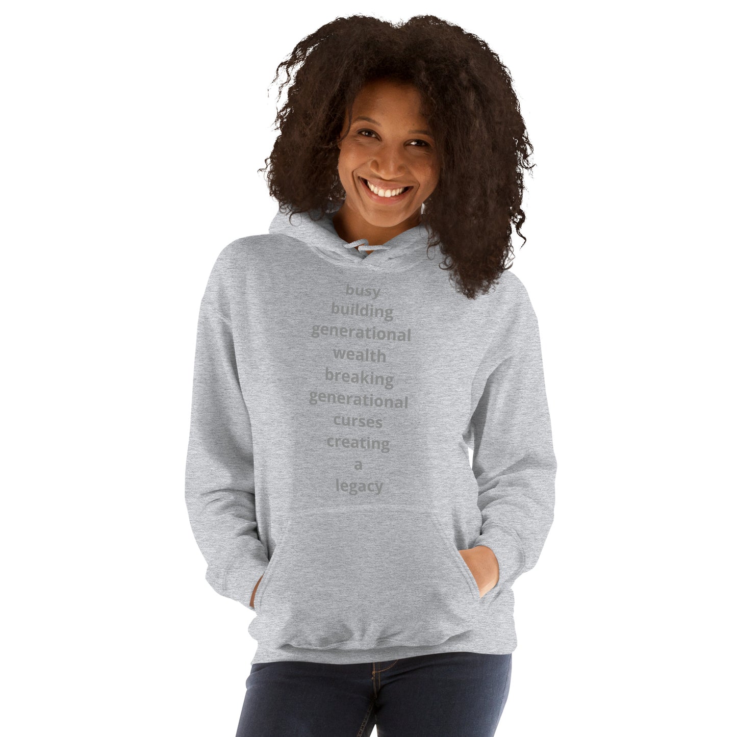 Busy Building Generational Wealth Unisex Hoodie