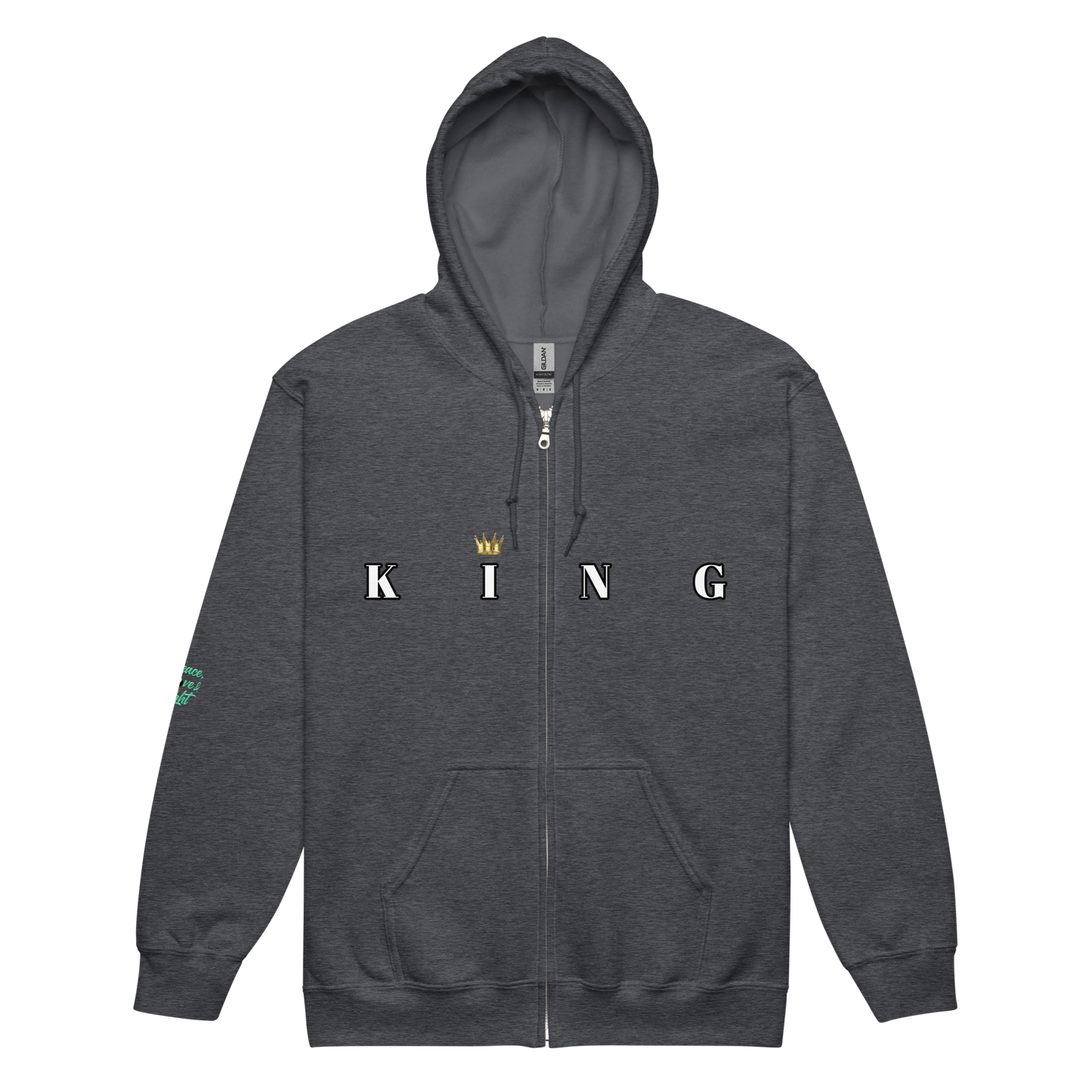 KING Unisex Heavy Blend Zip Hoodie