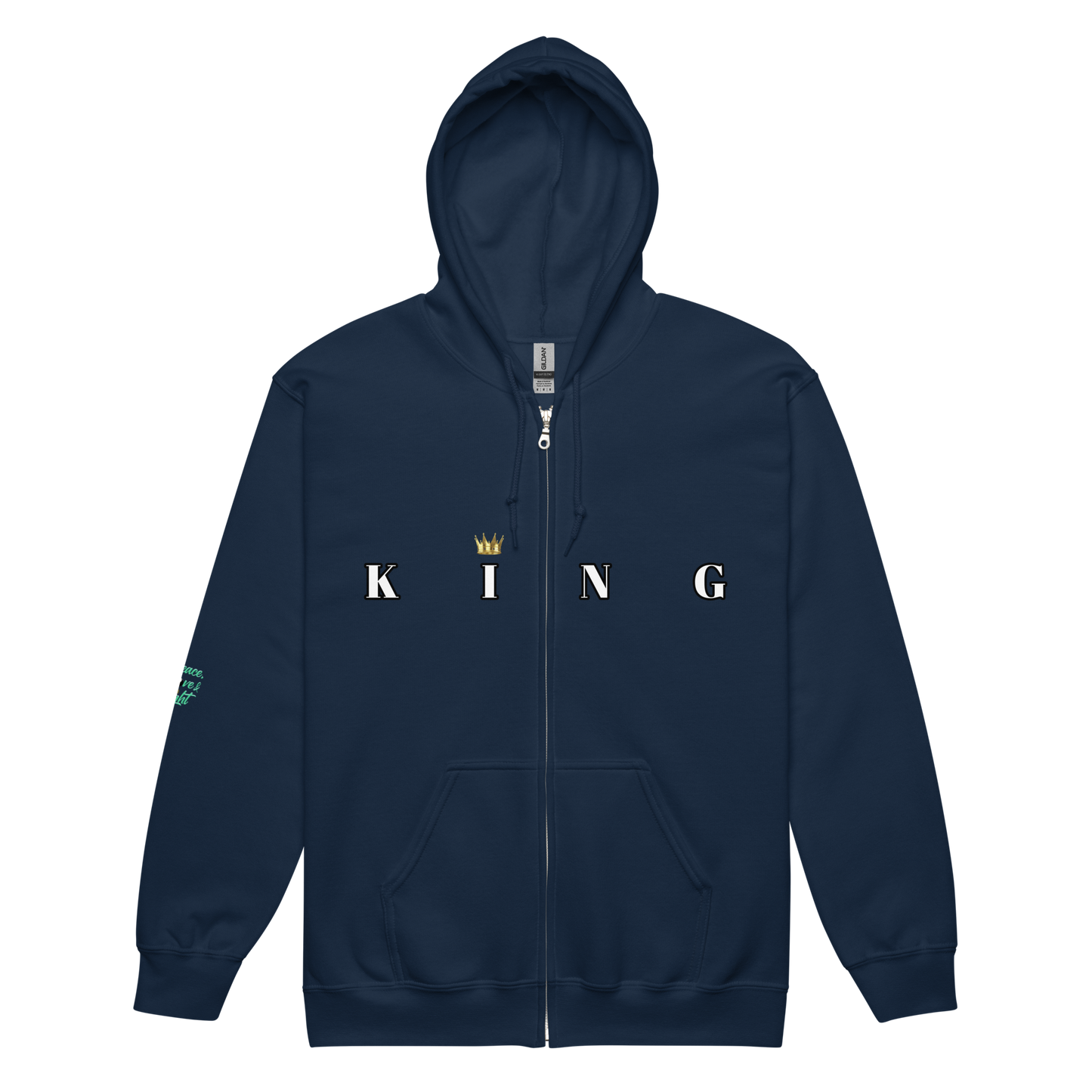 KING Unisex Heavy Blend Zip Hoodie