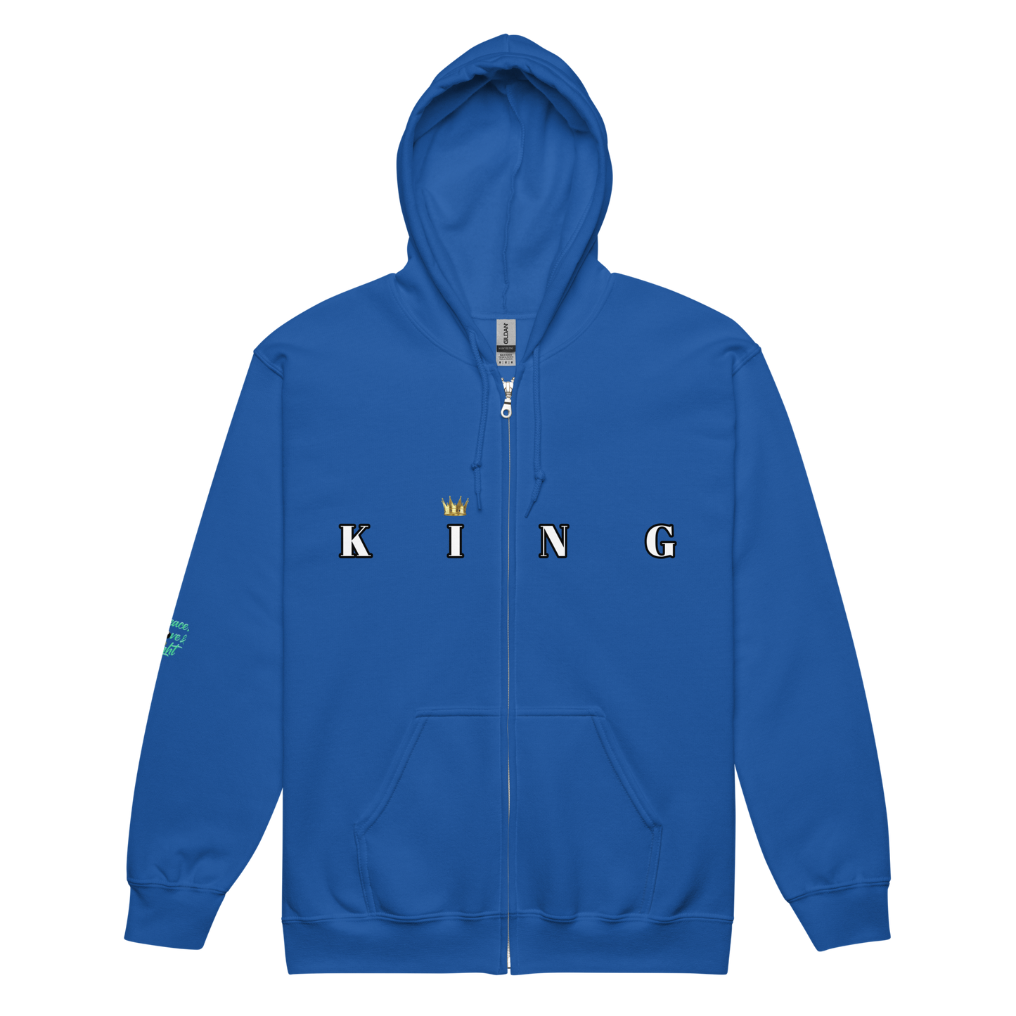 KING Unisex Heavy Blend Zip Hoodie