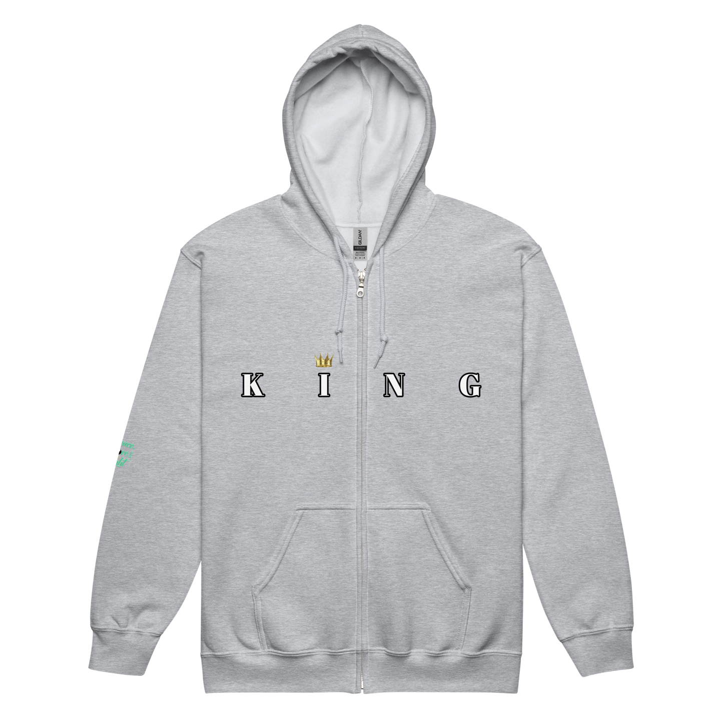 KING Unisex Heavy Blend Zip Hoodie